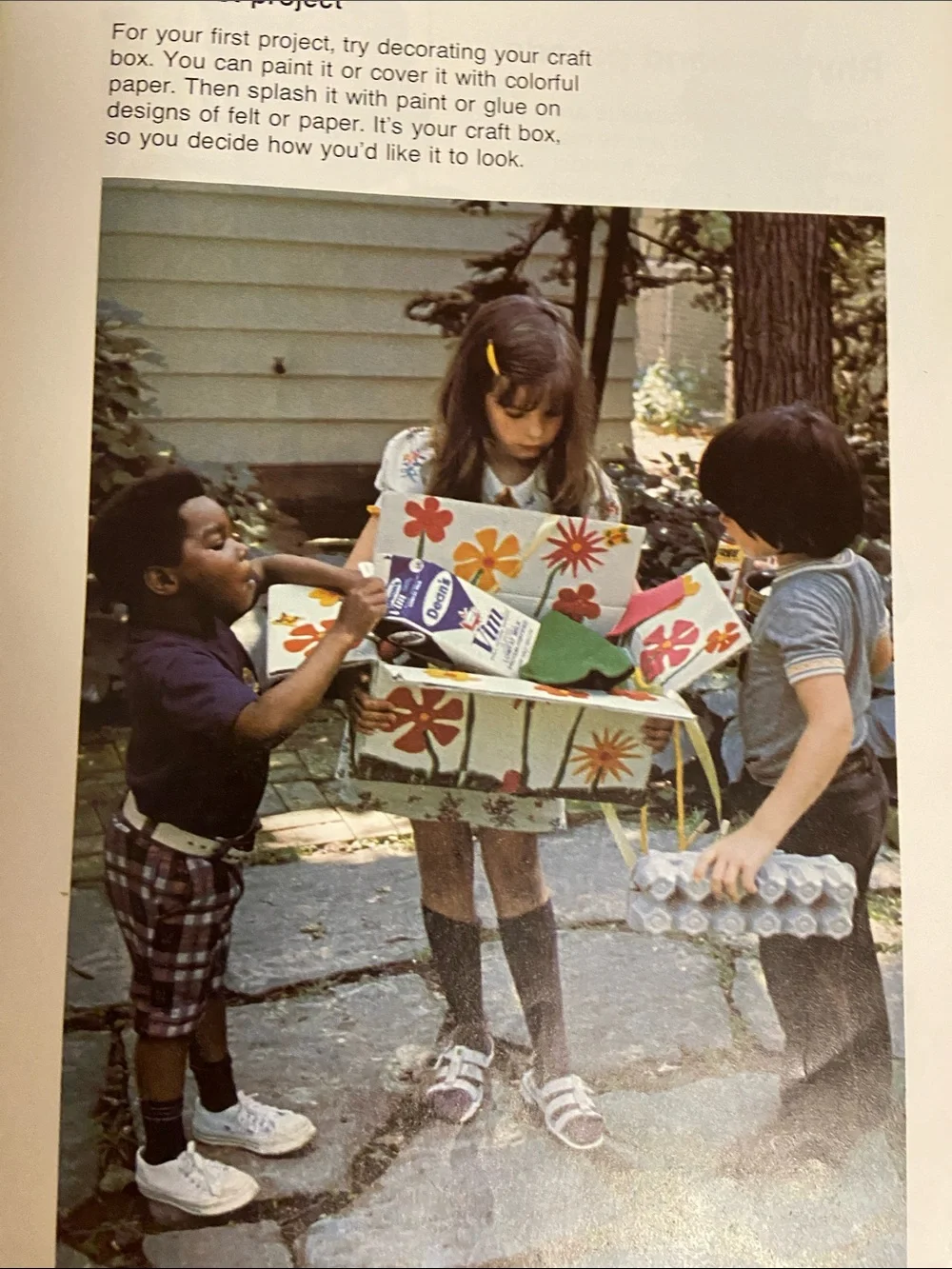 Vintage 80s 1980s CHILDCRAFT craft crafts Art project Arts Make and Do Activity